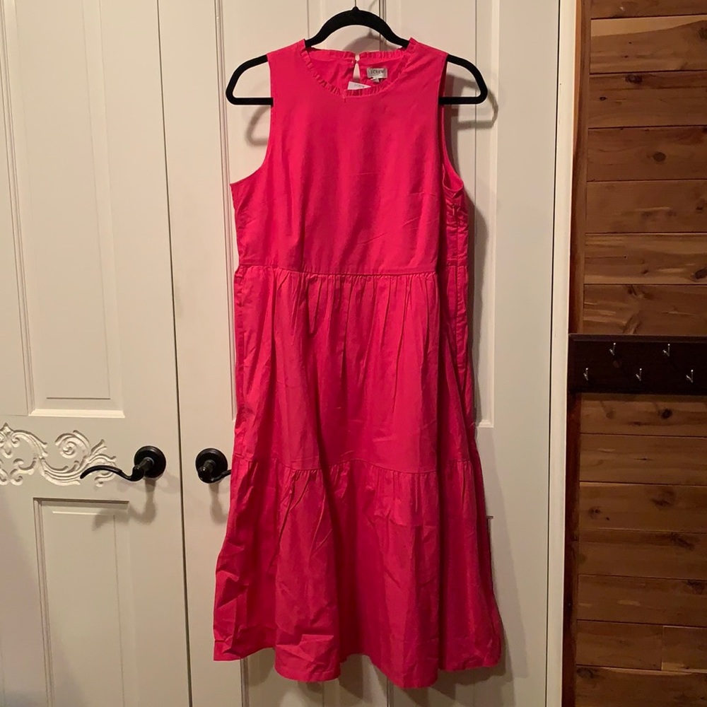 Pink long dress